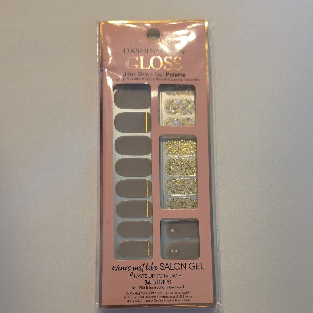 Dashing Diva Gloss Ultra Shine Gel Palette - Gold